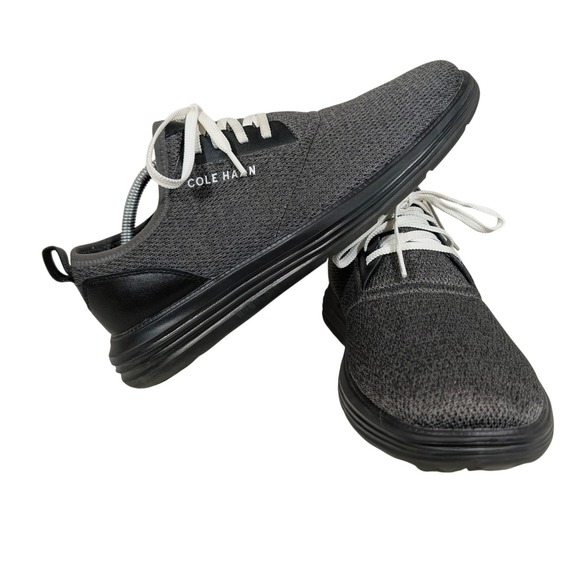 Cole Haan ZeroGrand Sport Journey Casual Shoe Mens 10.5M Dark Gray Knit (C32583) - Picture 1 of 9